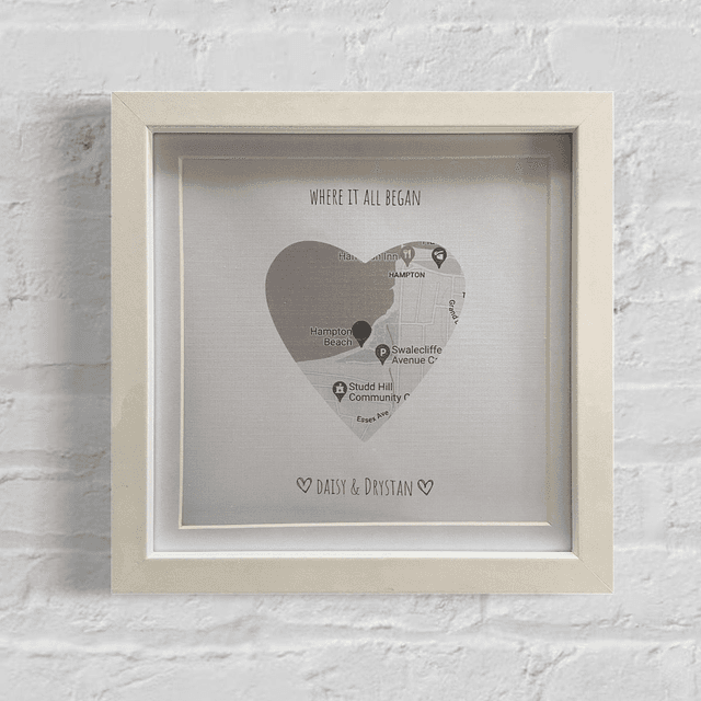 &#039;Where it all began&#039; - Personalised Frame